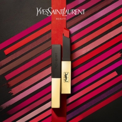 YSL圣羅蘭口紅 啞光復(fù)古紅小金條21顯白胡蘿卜28號(hào)色