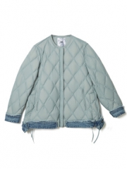 JNBY/江南布衣冬新品羽絨服牛仔拼接設(shè)計(jì)5K8701930